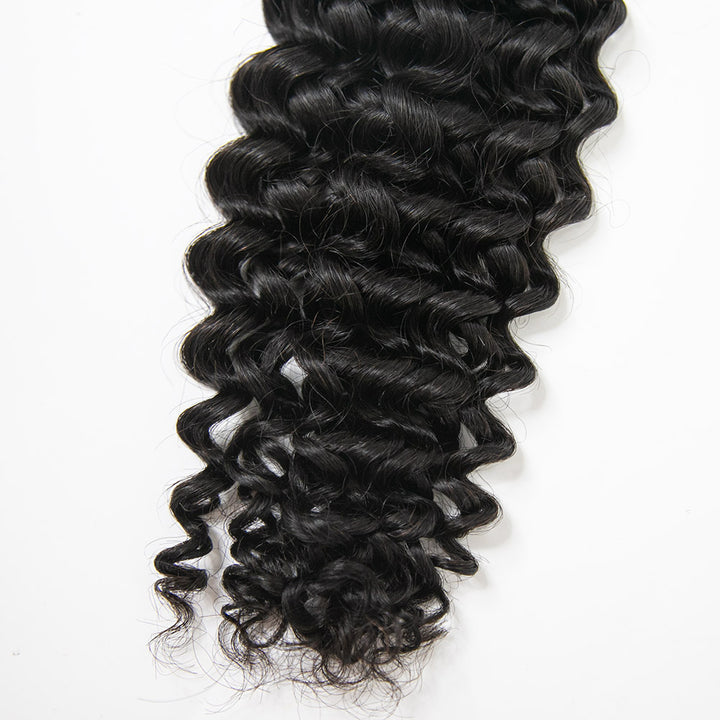 Feathered Crochet Human Hair For Braiding Spanish Curl Beginners-Friendly