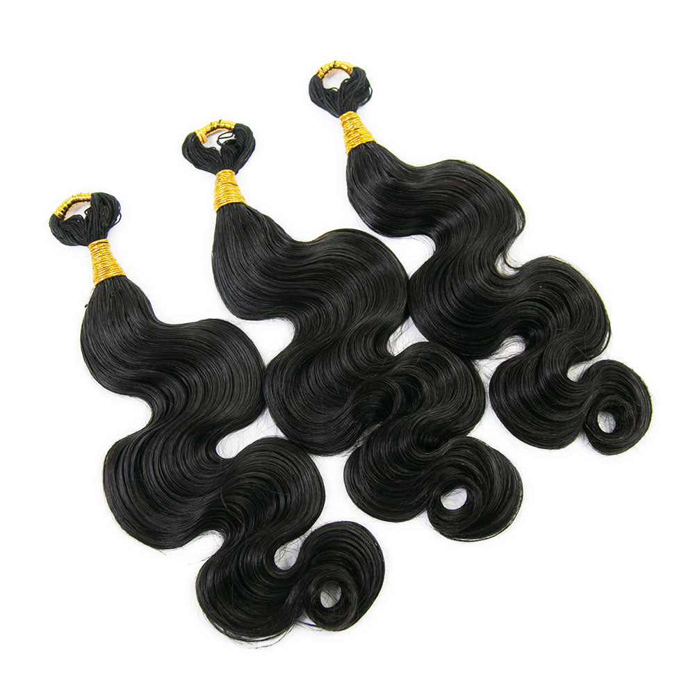 lightweight human crochet hair for daily wear