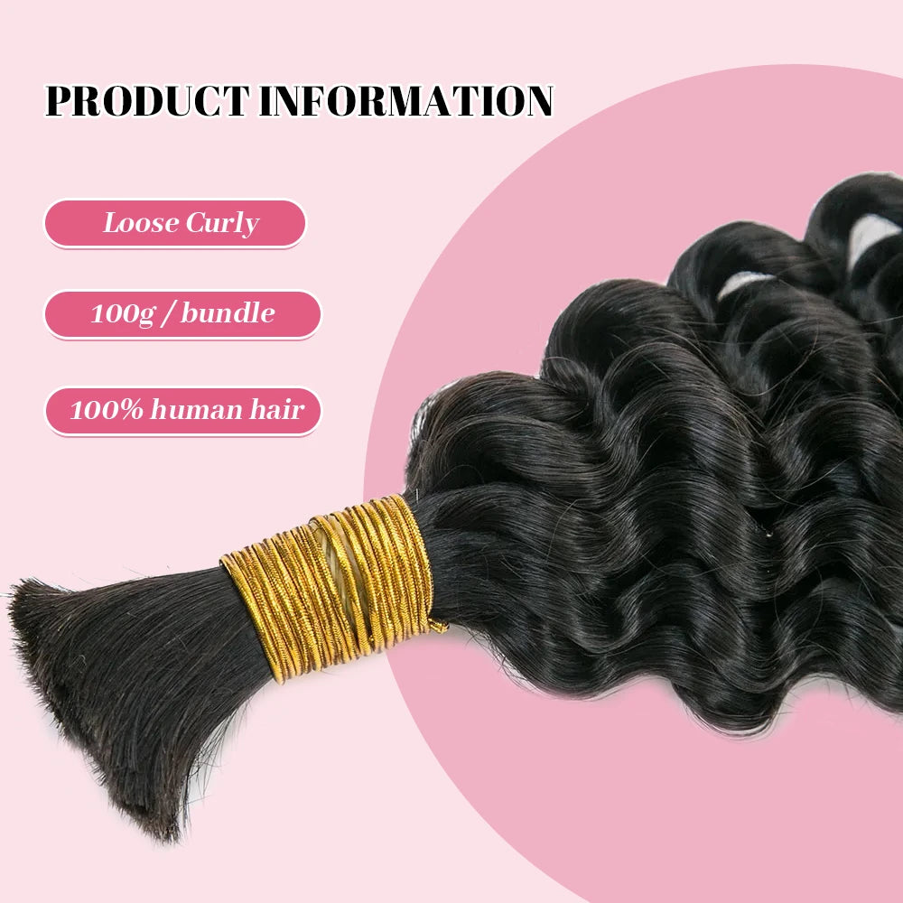 loose_curly_Bulk_Human_Hair_details
