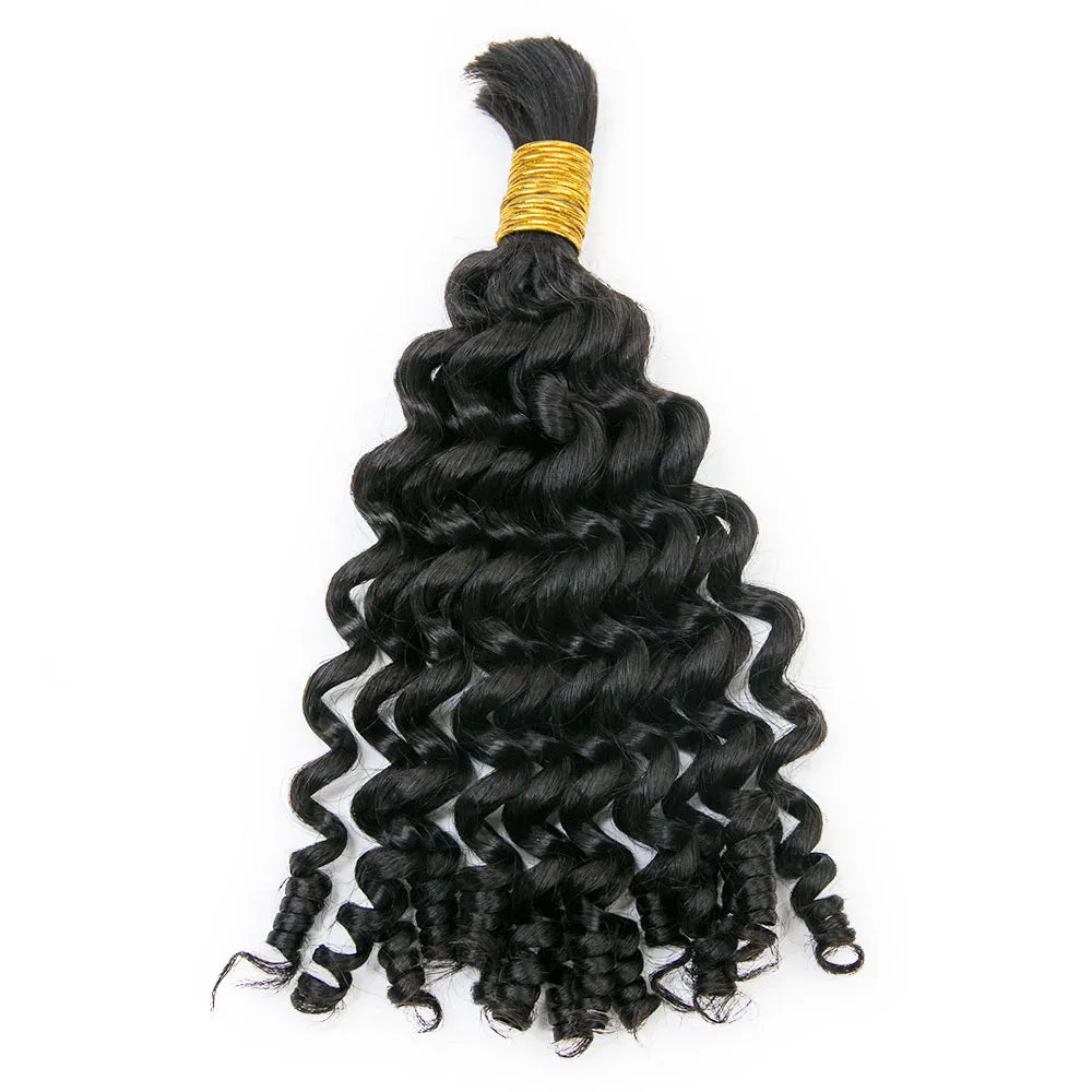 Bulk Human Hair For Braiding Loose Curly