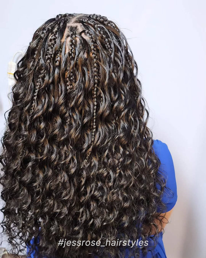 Bulk Human Hair For Braiding Loose Wave
