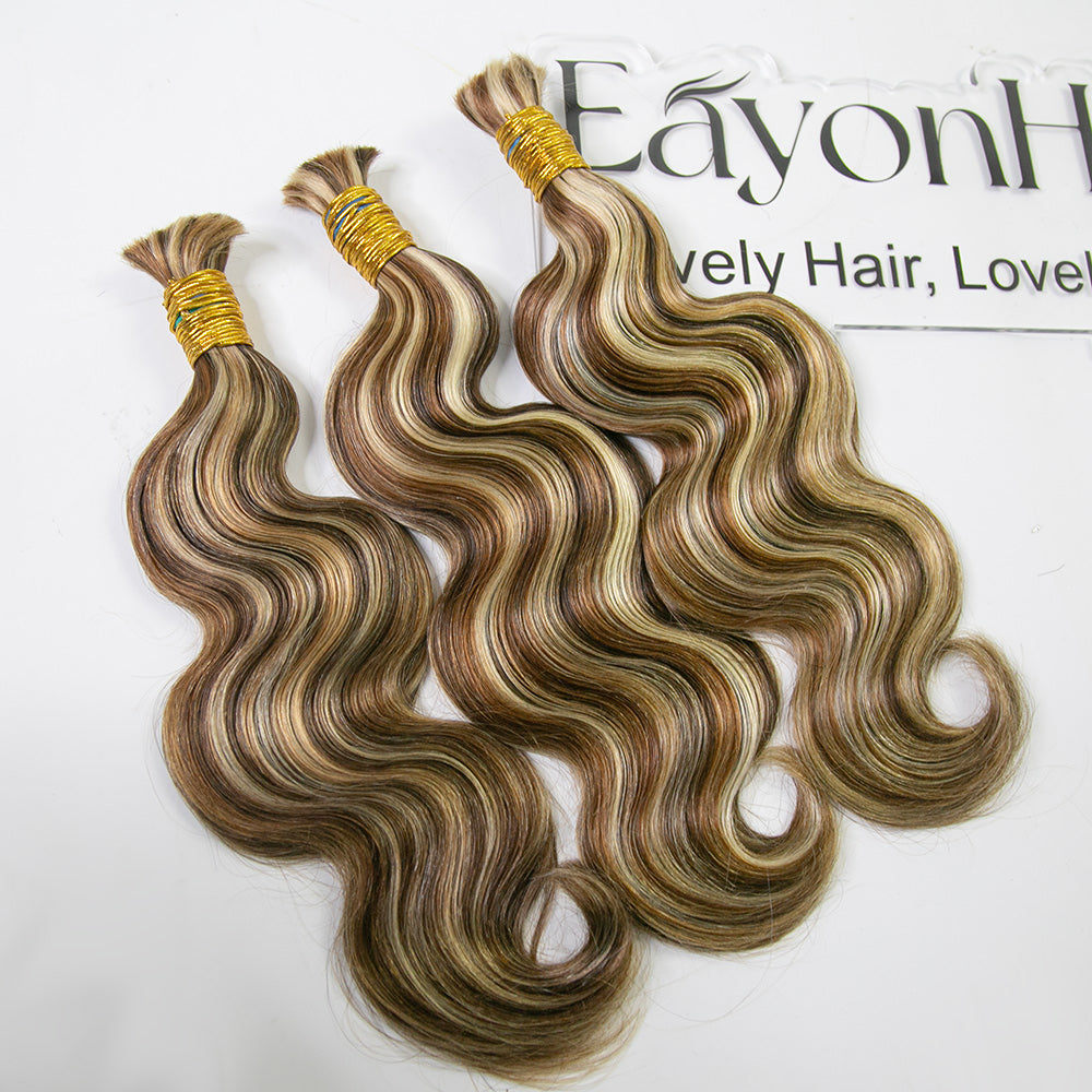 lovely hair body wave bulk braiding hair