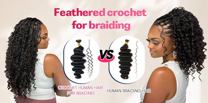 mid-year_sale_feathered_crochet_hair_for_braiding_hair