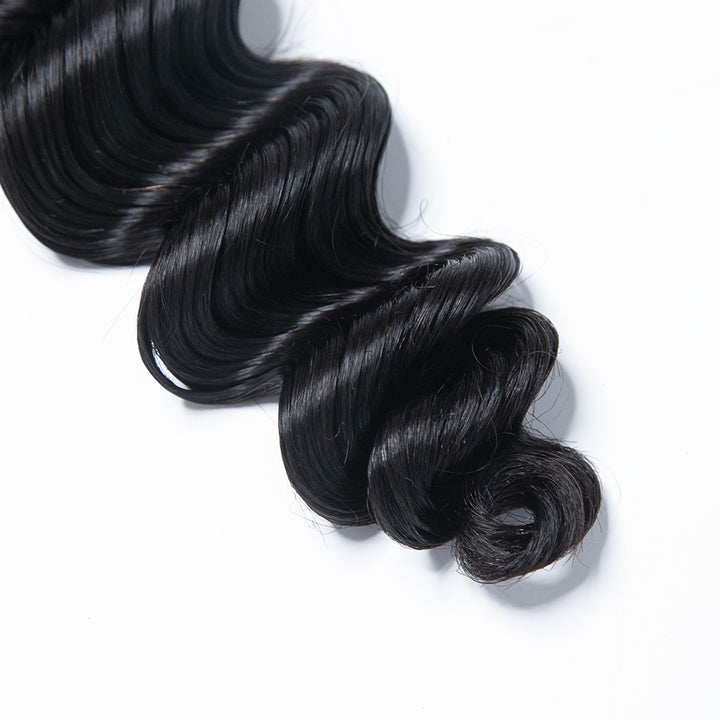 natural-looking human crochet braiding hair