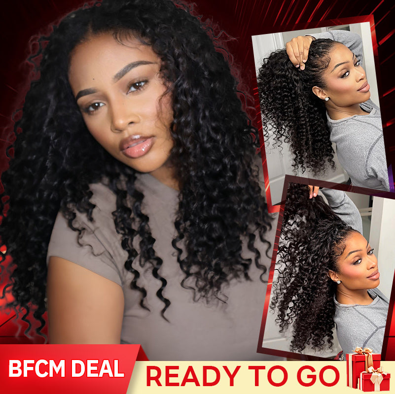 BFCM DEAL ready to go crochet human hair for black women 2025