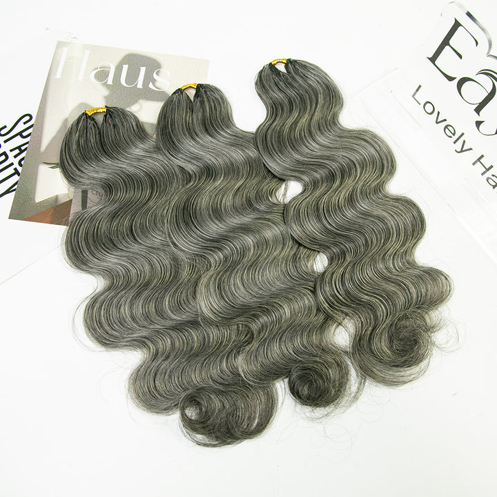 salon-friendly tips for salt and pepper crochet hair