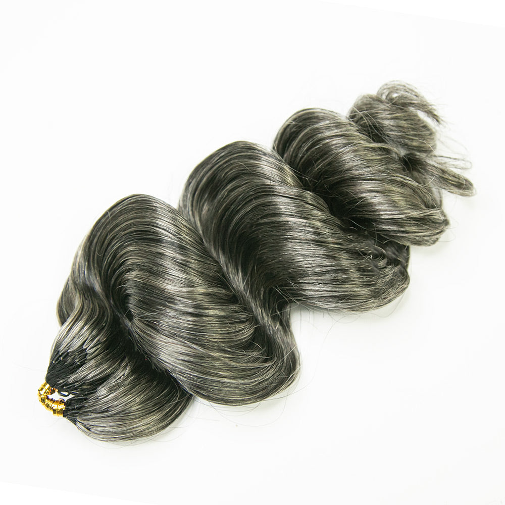 salt and pepper crochet crochet hair loose wave