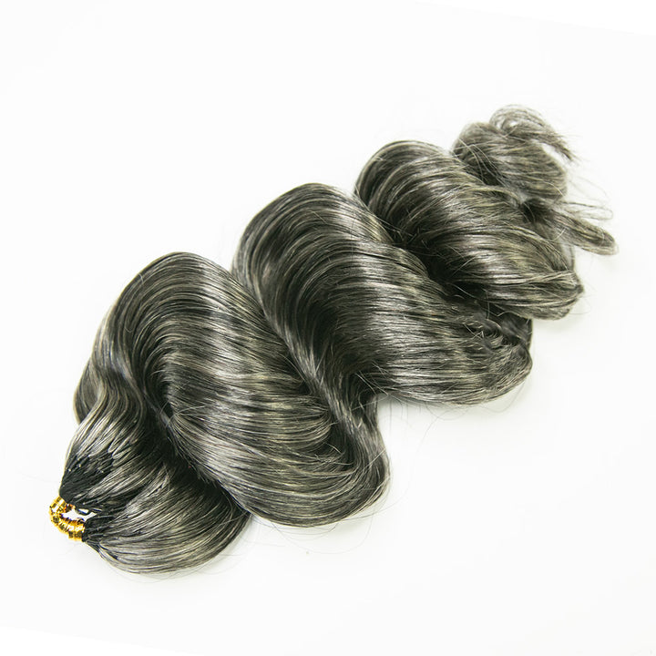 salt and pepper crochet crochet hair loose wave