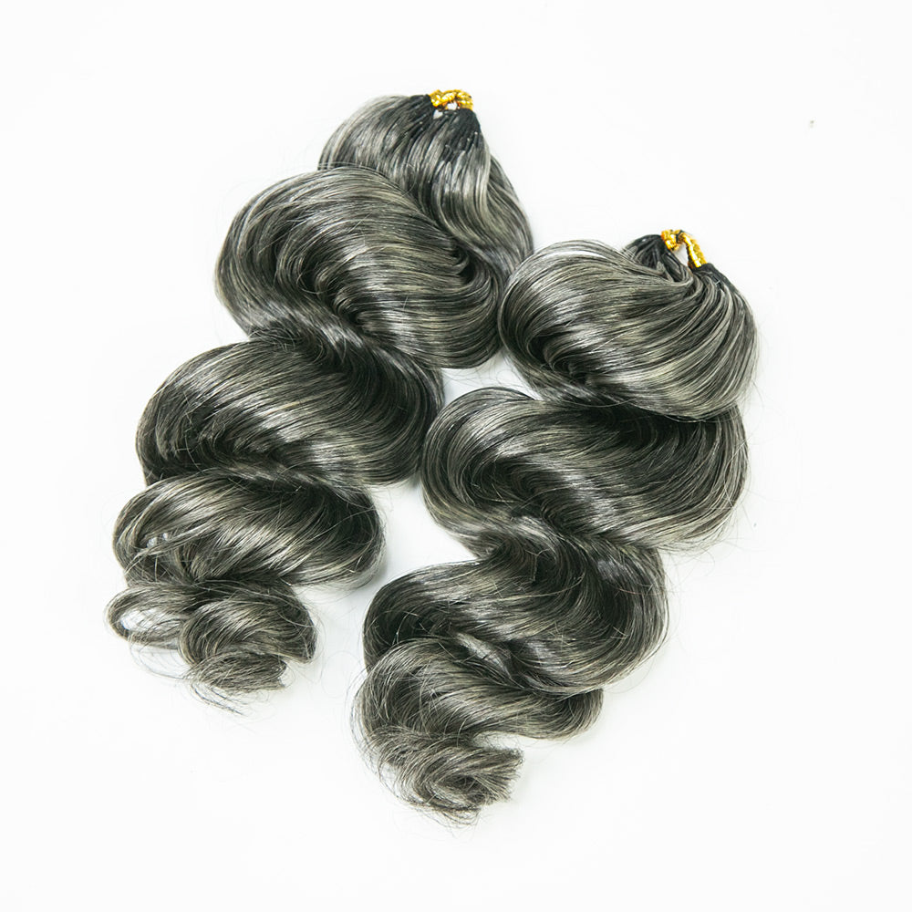 salt and pepper crochet hair for protective styling ideas