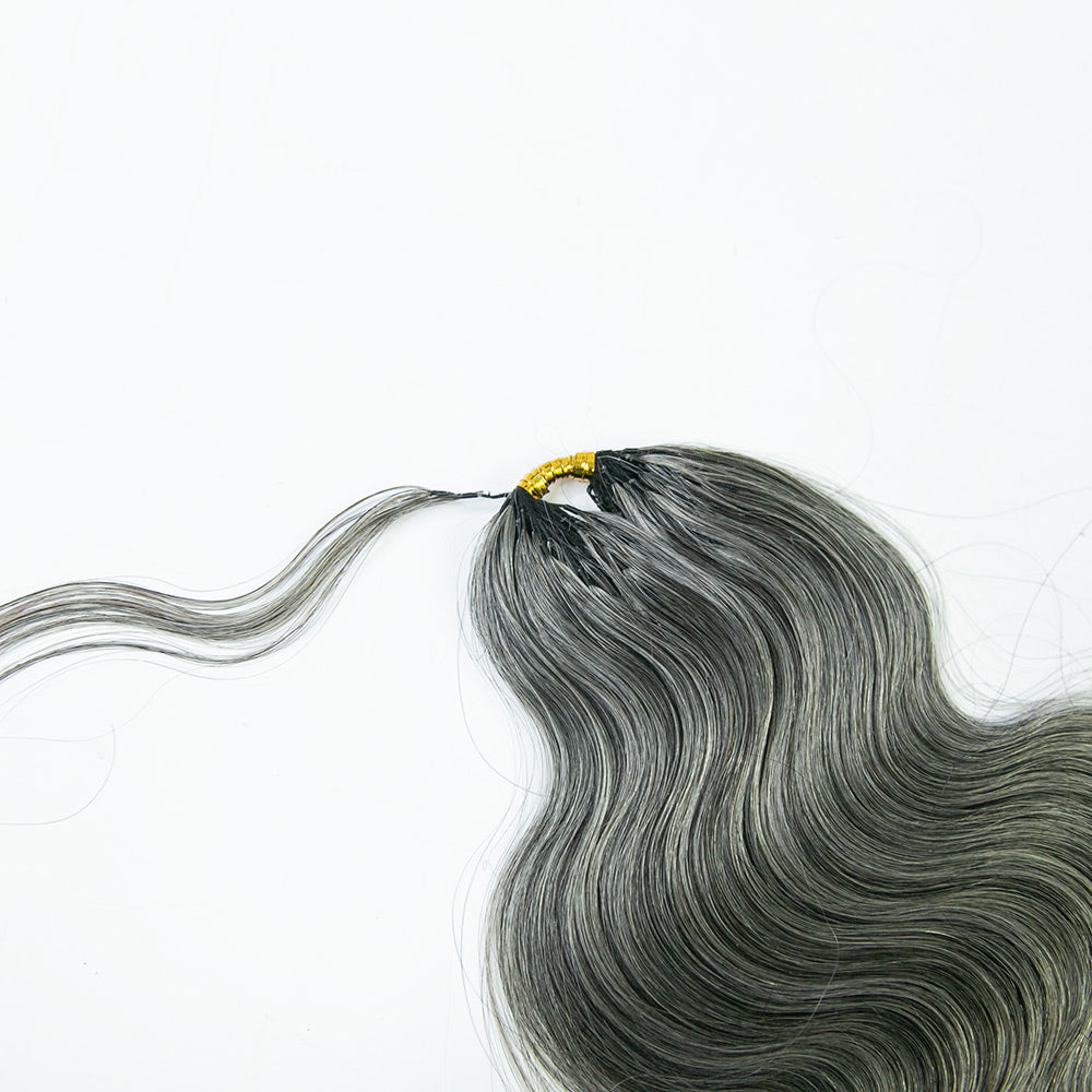 salt and pepper crochet hair styling ideas for short lengths