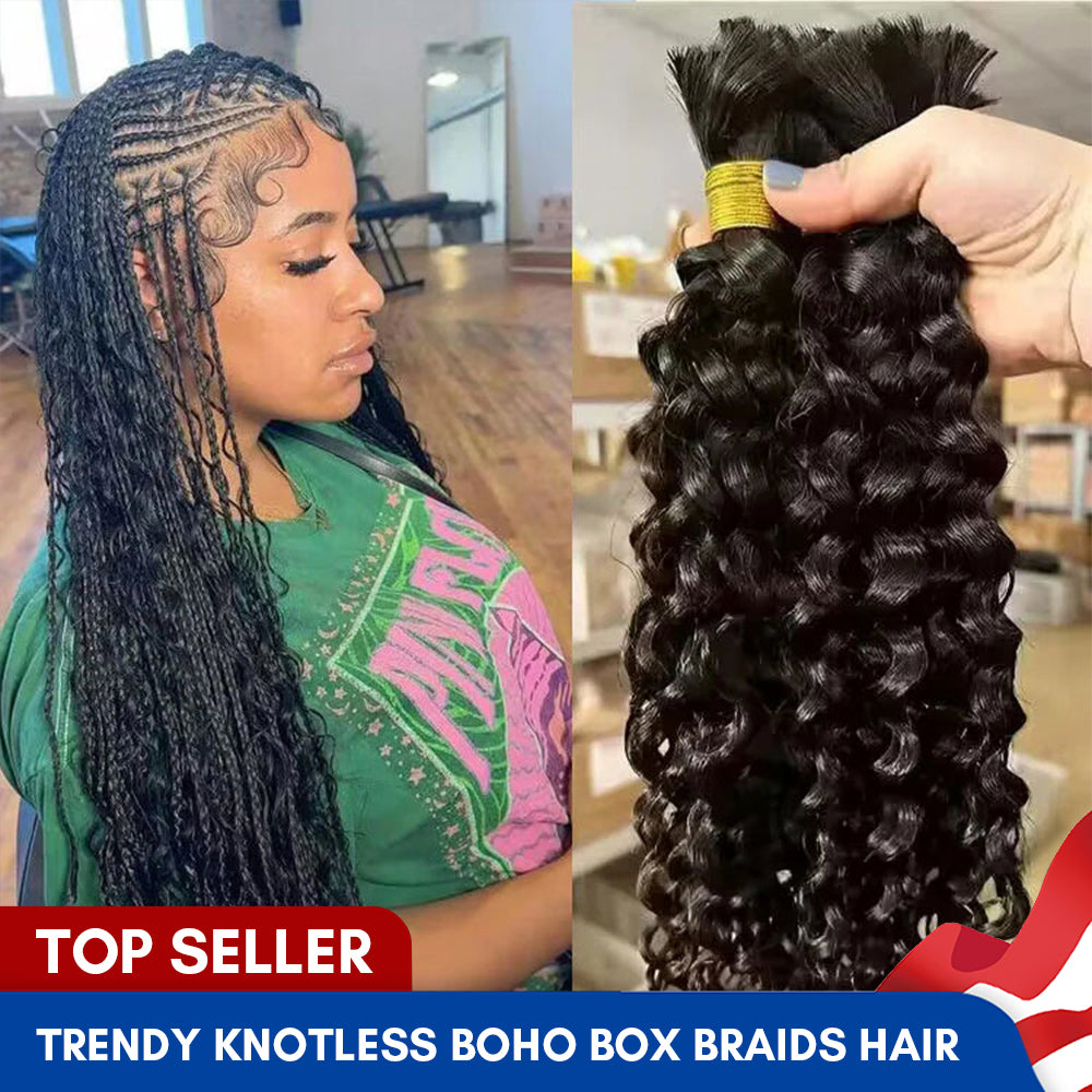 Bulk Human Hair For Braiding Spanish Curly