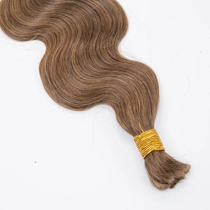 Bulk Human Hair For Braiding #8 Body Wave