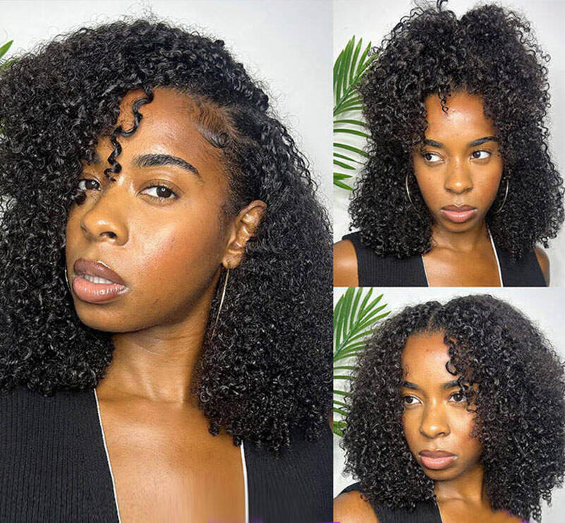 tight curly crochet human hair for miracle knots