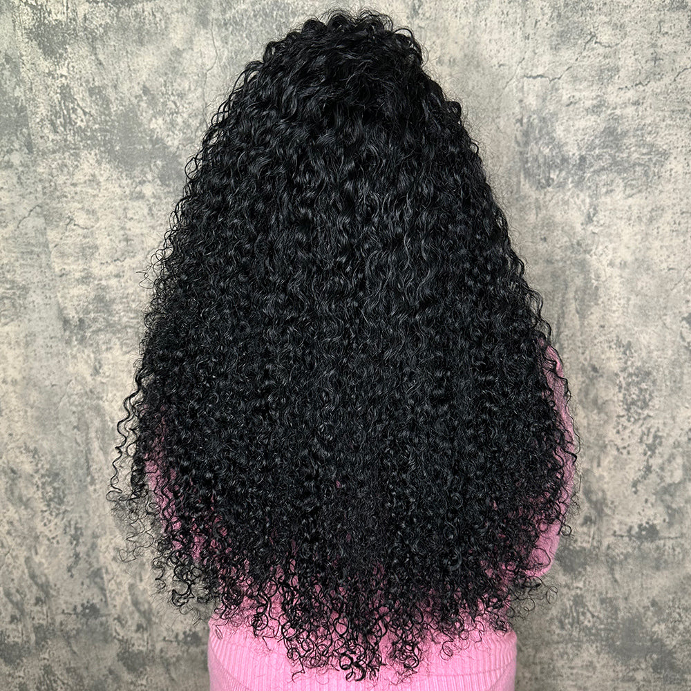 Weft Bundles Water Curly Human Hair