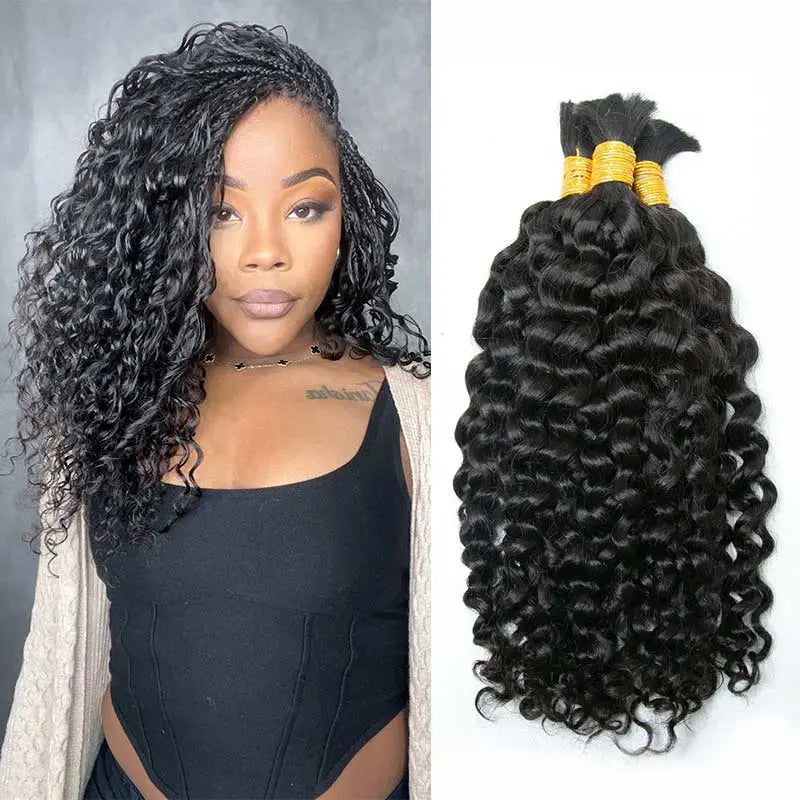 Water Wave Bulk Human Hair For Braiding 252 reviews Regular price $92.00 Sale price $62.00