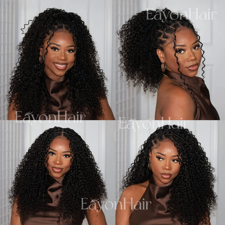 Water Wave Lightweight Miracle Knots Crochet Human Hair