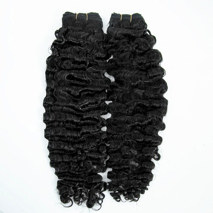 Weft Bundles Water Deep Wave Human Hair